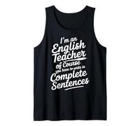 English Teacher of Course Write in Complete Sentences - Débardeur