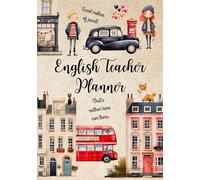 English Teacher Planner: Dated Academic Diary from August to July, Week to View, Compact Size