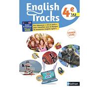 English Tracks 4e: Cahier-livre BRNE Anglais A2