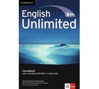 English unlimited b1+ -intermediate / coursebook with e-port - Collectif - Klett Libri - Poche - Livre