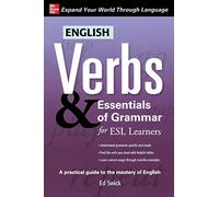 English Verbs & Essentials Of Grammar For Esl Learners