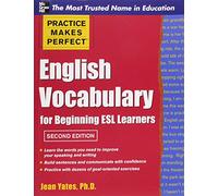 English Vocabulary for Beginning ESL Learners
