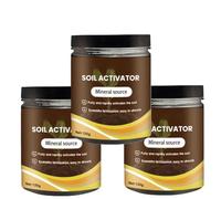 Engrais activé pour le sol, amendement organique activateur de sol, convient aux plantes d'intérieur, légumineuses, arbres fruitiers, fleurs et plantes en pot.