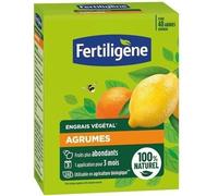 FERTILIGENE FEGAGR12 - Engrais Végétal Agrumes, Plantes Méditerranéennes 1,2 kg - Des fruits plus abondants - Seulement 1 application en 3 mois - Jusqu'à 48 arbres - Produit 100 % naturel avec zéolite