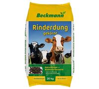 Engrais bovin Beckmann en granulés, 20 kg - Engrais naturel, amendement du so