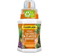 Algoflash Engrais Liquide Cactées et Plantes Grasses, Utilisable en Agriculture Biologique - 250 ML, Marron