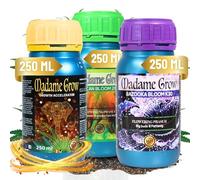 Engrais Cannabis - MADAME GROW - Croissance et Floraison - KIT 420 Power TRIPACK - Engrais ou Fertilisant pour Marijuana - (3 X 250 ML)