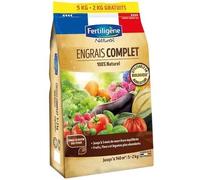 Engrais complet - FERTILIGENE - 140 m² - 100% naturel - 5+2 kg