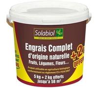Engrais complet SOLABIOL - 5 + 2kg offert /nc