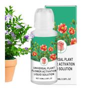 Engrais concentré pour fleurs 100 ml - Booster de jardin liquide, engrais universel et ornementales | Engrais organique pour en terre de balcon, complément d'entretien pour en