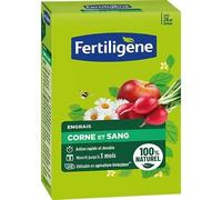 Engrais corne et sang FERTILIGENE - FCOSAN12 - 1,2 kg - Action rapide et durable - Nourrit jusqu'à 3 mois