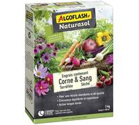 Engrais - ALGOFLASH NATURASOL - Corne torréfiée sang séché - 3 kg