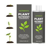 Engrais d'Intérieur,Solution Nutritive Hydrosoluble | 100 ml Engrais Fleurs Maison,Pour Legumes Tomates Arbustes Cactus Pots Exterieur Jardin Cour Ferme