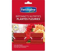 Fertiligène FBPF - Engrais Bâtonnets Nutritifs Plantes Fleuries x 40 - Pour des plantes plus belles - Formule avec oligo-éléments - Jusqu'à 8 semaines de nourriture - Plantes en pots et jardinières