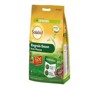 Engrais gazon anti-mousse 14 KG Solabiol 350m²