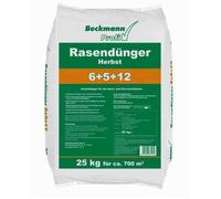 Engrais gazon automne 25 kg NPK 6+5+12 enrichi en potasse, soufre et fer pour 700 m²