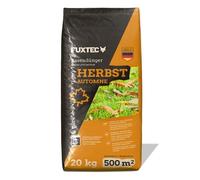 Engrais gazon automne FUXTEC FX-RDH20 enrichi en potassium sac 20 kg pour 1000 m2 granulés solubles fabrication allemande