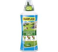 Algoflash – Engrais gazon liquide 3 en 1 – Concentré 1 L