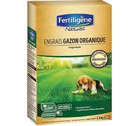Fertiligène Engrais Gazon Naturen 100% organique Enrichi en magnésium Action 100 jours Sac 5 kg