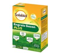 Engrais Gazon Plus - SOLABIOL - SOGAZPLUS35 - Nutrition longue durée Gazon dense et vert - Action rapide