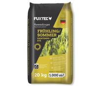 Engrais gazon printemps été FUXTEC FX-RDFS20 NPK organo-minéral avec magnésium et soufre 20 kg