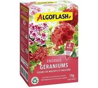 Engrais Géraniums, Fleurs de Massifs et Balcons - ALGOFLASH NATURASOL - 1 kg G