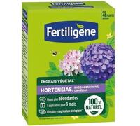 FERTILIGENE FEGHOR12 - Engrais Végétal Hortensias, Rhododendrons, Camélias 1,2 kg - Fleurs plus abondantes -Seulement 1 application en 3 mois -Jusqu'à 48 plantes - Produit 100 % naturel avec zéolite