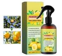 Engrais liquide naturel - Spray pour la croissance racinaire des citronniers | 100 ml, spray concentré pour booster de croissance végétale, engrais riche en nutriments pour agrumes, usage intérieur et