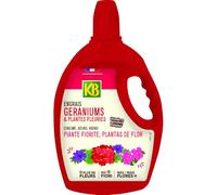 Engrais liquide organo minéral - géraniums et plantes fleuries 2,5L