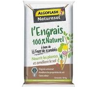 Algoflash Engrais NATURASOL 100% naturel complet à base de frass de scarabée – 10 kg