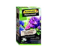 ALGOFLASH NATURASOL Engrais Hortensias, Rhododendrons et Azalées, Longue durée 5 mois, Jusqu'à 20 m², UAB, 800 g, ABIOHOR800