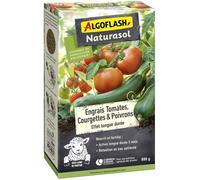Engrais potager - ALGOFLASH NATURASOL - Tomates, courgettes, poivrons - Longue durée - 800 g - UAB