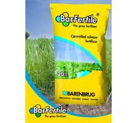Engrais pour Gazon Bar Fertile Premium Régénération 20 kg avec Effet Longue durée pour 1000 m²