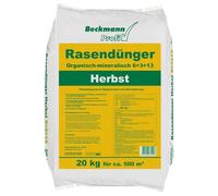 Engrais pour gazon BECKMANN PROFI Automne 6+3+13 20 kg Engrais pour gazon d'