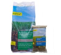 Engrais pour gazon Manna avec activateur de sol 5 kg + 0,25 kg d'amendement