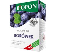 Engrais pour myrtilles - BIOPON - 1 kg - Rendement 50 m2 - Granulé multicomposant - Acidophile
