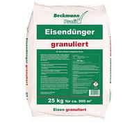 Beckmann Engrais riche en fer - 25 kg pour environ 900 m²
