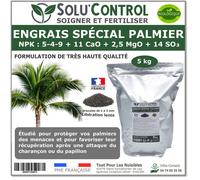 Engrais spécial palmier 5 kg - solucontrol