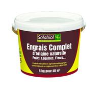 Engrais Universel Complet Mini Granulés 5Kg - Nutrition Durable Pour Fleurs Fruits Légumes Et Plantes