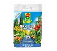 Engrais Universel NPK+ Compo Bleu 5KG Granulaire Complet Pour Le Jardin