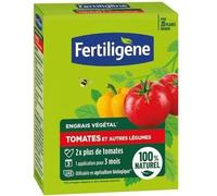 FERTILIGENE FEGTOM12 - Engrais Végétal Tomates et Légumes 1,2 kg - Pour 2 fois plus de tomates - Seulement 1 application en 3 mois - Jusqu'à 20 plants environ - Produit 100% naturel avec zéolite