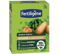 FERTILIGENE FEGPOT12 - Engrais Végétal Potager et Arbres Fruitiers 1,2 kg - Des récoltes plus abondantes - Seulement 1 application en 3 mois - Jusqu'à 24 m² environ -Produit 100 % naturel avec zéolite