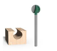 Engraving Milling Cutter Long Shank Design Round Nose Router Bit for Better Control in Woodworking Applications Woodworking Cutter