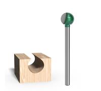 Engraving Milling Cutter Long Shank Design Round Nose Router Bit for Better Control in Woodworking Applications Woodworking Cutter