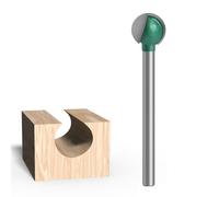 Engraving Milling Cutter Long Shank Design Round Nose Router Bit for Better Control in Woodworking Applications Woodworking Cutter
