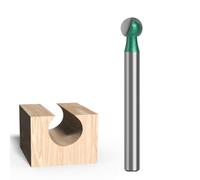 Engraving Milling Cutter Long Shank Design Round Nose Router Bit for Better Control in Woodworking Applications Woodworking Cutter