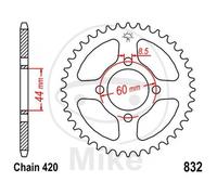 Engrenage 37 Dents 420 Noir 727.03.10 pour Yamaha 80 Dt MX 1981-1984