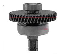 Engrenage à 46 dents pour tronçonneuse électrique, construction bimétallique de 48 mm, compatible avec les tronçonneuses de 30,5 cm et 40,6 cm, pièce métallique légère