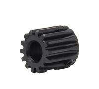 Engrenage à dents coniques en spirale Pignon 14 dents Mod 1 Engrenage droit Alésage 4 mm 5 mm 6 mm 7 mm Dents droites Engrenage CNC en acier(6mm)