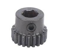 Engrenage à pignon,Pignon à alésage,Engrenage à pignon 8mm,Pignon à 20 dents,Engrenage à pignon en acier moulé,Pièces détachées pour robots industriels